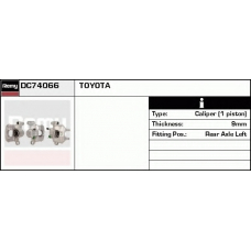 DC74066 DELCO REMY Тормозной суппорт