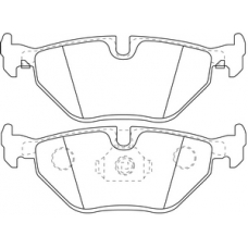 PN-0028 JNBK Колодки тормозные