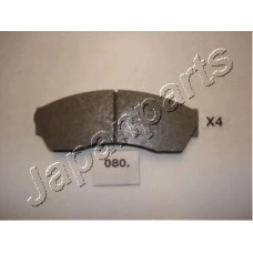 PA-080AF JAPANPARTS Комплект тормозных колодок, дисковый тормоз