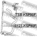 TSB-KSP90F FEBEST Опора, стабилизатор