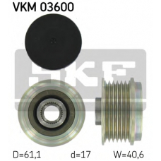 VKM 03600 SKF Механизм свободного хода генератора