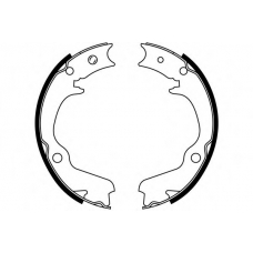 S815 SIMER Комплект тормозных колодок