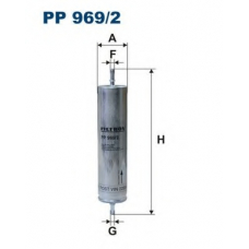 PP969/2 FILTRON Топливный фильтр