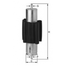 XN363 UNIFLUX FILTERS Топливный фильтр