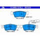 13.0460-7218.2<br />ATE<br />Комплект тормозных колодок, дисковый тормоз