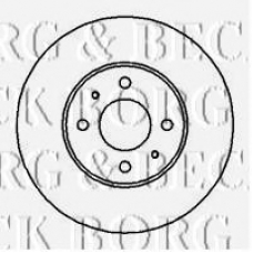 BBD4097 BORG & BECK Тормозной диск