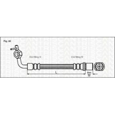 8150 13126 TRISCAN Тормозной шланг