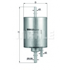 KL 570 KNECHT Топливный фильтр