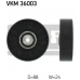 VKM 36003 SKF Паразитный / ведущий ролик, поликлиновой ремень
