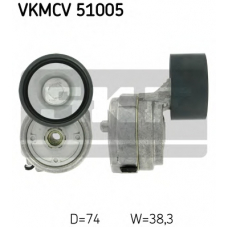 VKMCV 51005 SKF Натяжной ролик, поликлиновой  ремень