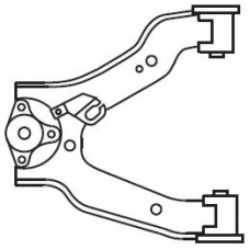 4454 FRAP Рычаг независимой подвески колеса, подвеска колеса