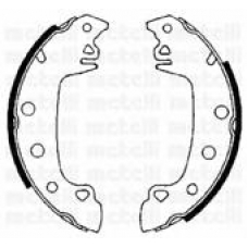 53-0340K METELLI Комплект тормозных колодок