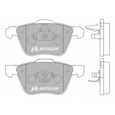 LVXL1255 MOTAQUIP Комплект тормозных колодок, дисковый тормоз