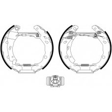 8DB 355 022-601 HELLA Комплект тормозных колодок