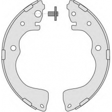 M802 MGA Комплект тормозных колодок