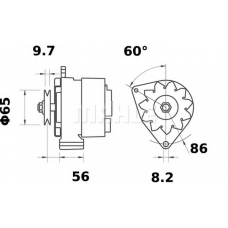 MG 615 MAHLE Генератор