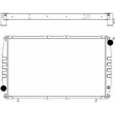 4421-1003 SAKURA  Automotive Радиатор, охлаждение двигателя