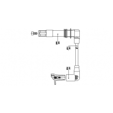 1A30/33 BREMI Провод зажигания