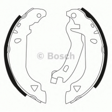 0 986 BB3 515 BOSCH Комплект тормозных колодок