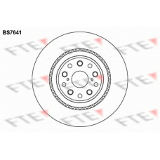 BS7641 FTE Тормозной диск