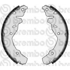 S 11 506 BREMBO Комплект тормозных колодок