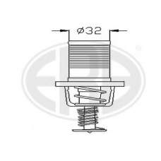 350056 ERA Термостат, охлаждающая жидкость