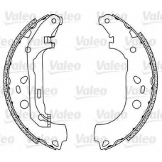 554829 VALEO Комплект тормозных колодок