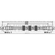 BBH7371 BORG & BECK Тормозной шланг