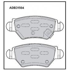 ADB31504 Allied Nippon Тормозные колодки