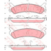 GDB896 TRW Комплект тормозных колодок, дисковый тормоз