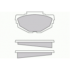 12-0040 E.T.F. Комплект тормозных колодок, дисковый тормоз