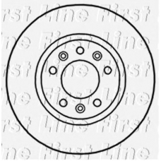 FBD1781 FIRST LINE Тормозной диск