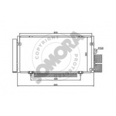 332360 SOMORA Конденсатор, кондиционер