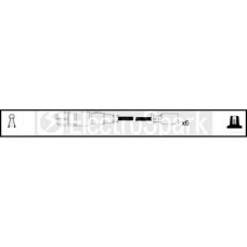 OEK747 STANDARD Комплект проводов зажигания