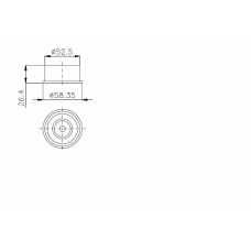 TKR 9952 TIMKEN Паразитный / ведущий ролик, зубчатый ремень