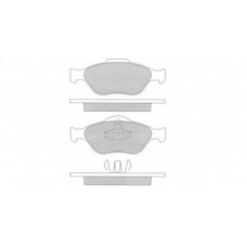 ASN-2225 AISIN Комплект тормозных колодок, дисковый тормоз