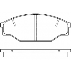 21158 156  0 4 T4090 TEXTAR Колодки тормозные