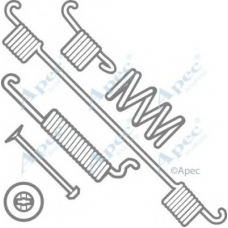 KIT960 APEC Комплектующие, тормозная колодка