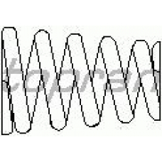 201 737 TOPRAN Пружина, труба выхлопного газа