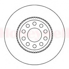 562002B BENDIX Тормозной диск