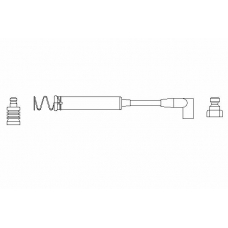0 986 356 084 BOSCH Провод зажигания