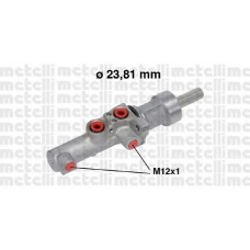 05-0550 METELLI Главный тормозной цилиндр