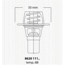 8620 11191 TRISCAN Термостат, охлаждающая жидкость
