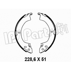 IBL-4583 IPS Parts Тормозные колодки