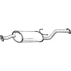 281-939 BOSAL Средний глушитель выхлопных газов