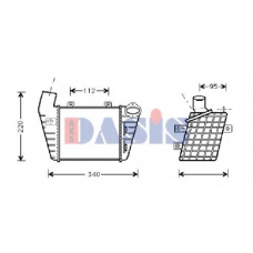 047270N AKS DASIS Интеркулер