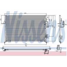 94808 NISSENS Конденсатор, кондиционер
