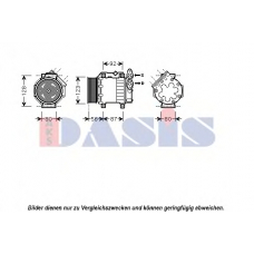 851430N AKS DASIS Компрессор, кондиционер