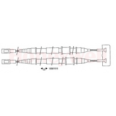 432112B BENDIX Трос, стояночная тормозная система