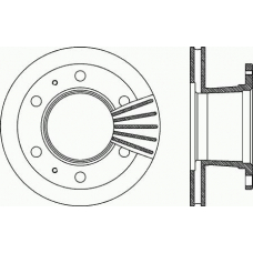 DSX1018.20 ROADHOUSE Тормозной диск